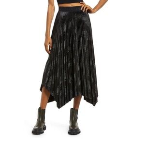 AllSaints
Phia Snakeskin Print Maxi Skirt